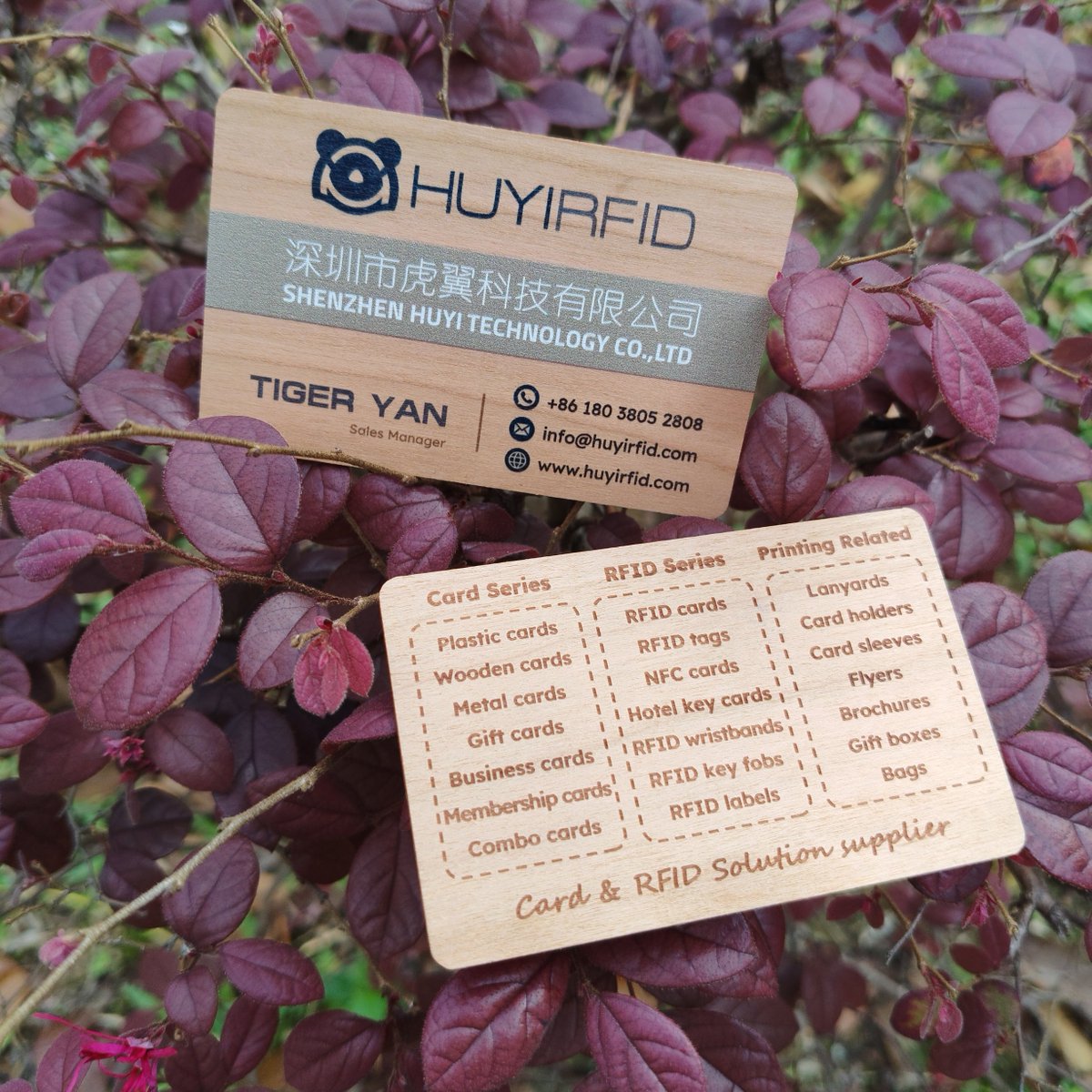huyirfid's tweet photo. From nature, for nature. This card is made with real wood, UV color printing and laser engraving for amazing designs. It has an RFID chip inside for secure ID recognition. Eco-friendly and high-tech, it’s the perfect mix of nature and innovation. #woodcard #woodencard https://t.co/v9qY3Nm7eC