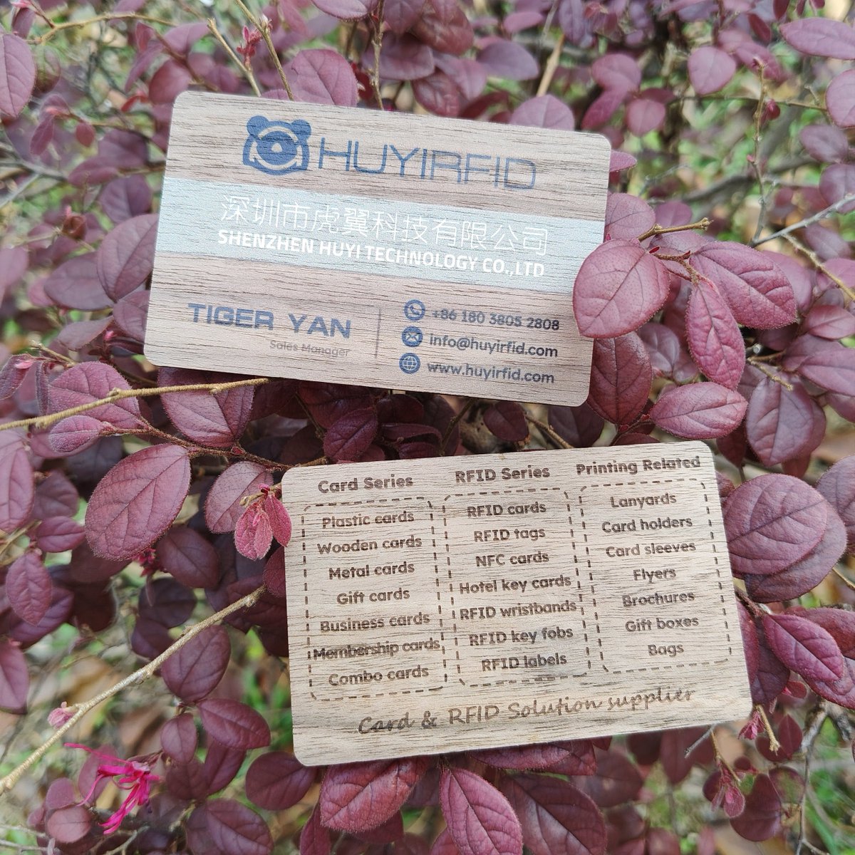 huyirfid's tweet photo. From nature, for nature. This card is made with real wood, UV color printing and laser engraving for amazing designs. It has an RFID chip inside for secure ID recognition. Eco-friendly and high-tech, it’s the perfect mix of nature and innovation. #woodcard #woodencard https://t.co/v9qY3Nm7eC