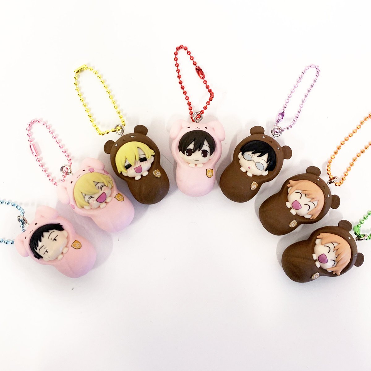 [ 시로가챠 입고안내 ]

🌹 오란고교호스트부 포대기 마스코트 가챠 입고되었습니다

⋆   #RT + #Follow  1분을 추첨하여
　 해당 가챠 랜덤 1개를 보내드려요 ₍ᐢ. ̫.ᐢ₎♡

#시로입고 #시로상점 #홍대굿즈샵 #오란고교