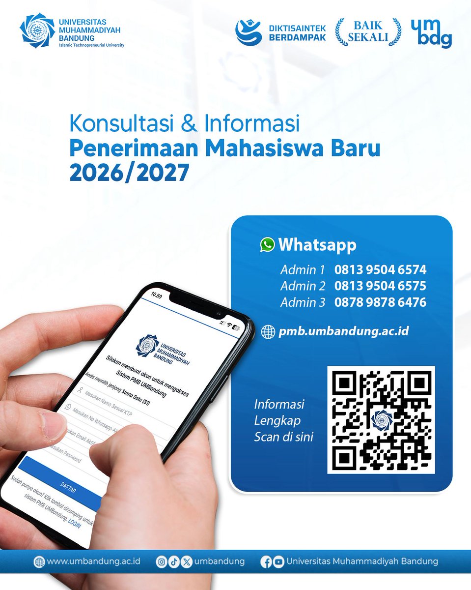 Universitas Muhammadiyah Bandung tweet media