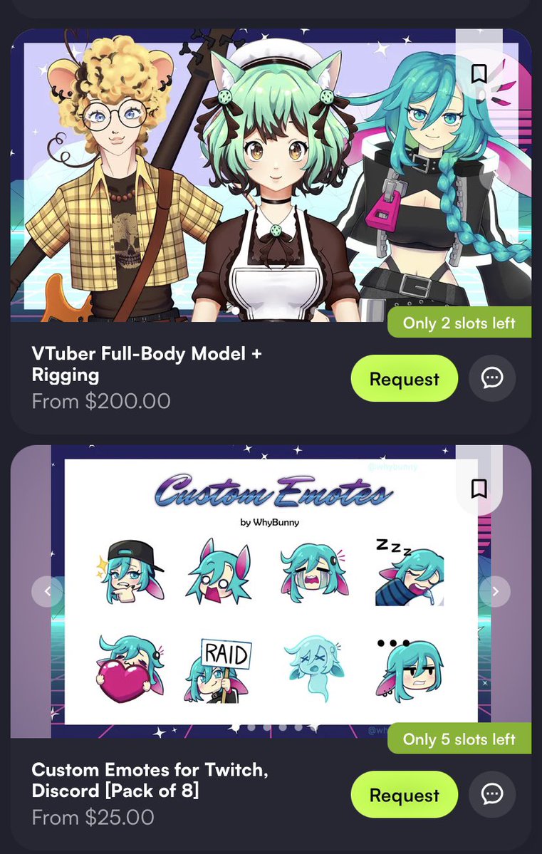 WhyBunny 🩵🐰🩷 VTuber Artist tweet media