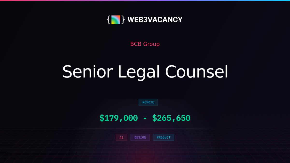 Web3Vacancy tweet media