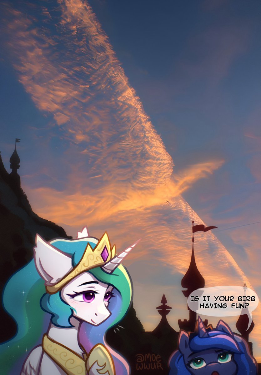 Moewwur's tweet image. Fire birb moment 

#mlpfim #mlptwt #mlpg4