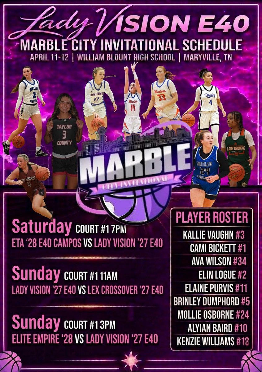 LadyVision2024's tweet photo. It’s almost go time!!!  We are locked, loaded, and ready for some great competition this weekend!!!  Coaches give these athletes a look this weekend, you will like what you 👀.  @_BlakeDerrick @IE_Showcase_ @InsiderExposure @mosesk225 @alyxwhite_ @riseupsports1 @MeadeHoops @LadyVisionHoops