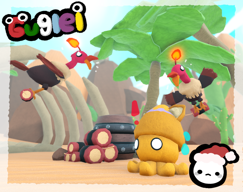 Breadindividual's tweet photo. Thought I'd give a little progress update on Guglei! Progress on gameplay is going very well and we are very confident in it releasing soon. The team hasn't had more fun working on a project in a while and we're excited for you all to see what we have in store! #RobloxDev #Roblox https://t.co/wsamW1tTPp