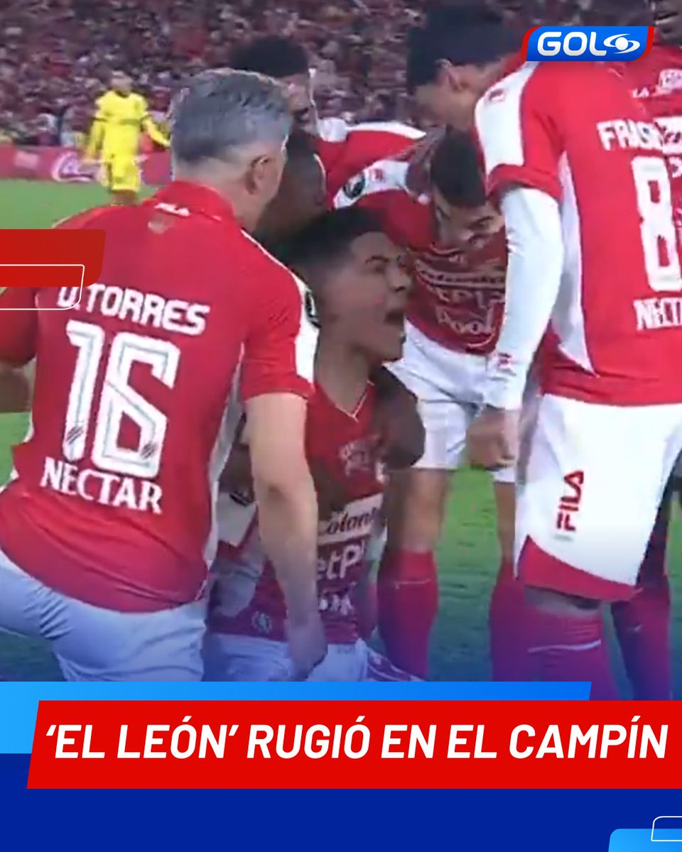 ¡SANTA FE 🦁 PRENDIÓ LA FIESTA EN BOGOTÁ ⚽️!

Golazo de cabeza de Emanuel Olivera para el 1-0 sobre Peñarol 🇺🇾 en su debut en la Copa Libertadores 2026 🏆

¿El 'cardenal' logrará la victoria? 🔎