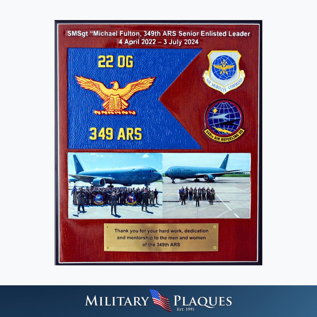 MilitaryPlaques's tweet photo. Combining imagery &amp; engraved text, these presentation plaques capture both the moment &amp; the message. 

Free U.S. shipping &amp; no minimum order required.

Request a free mock-up &amp; order custom plaque here:👉https://t.co/VdOOVEkEZj

#MilitaryPlaques #ActualOrder #SDVOSB #GSAApproved https://t.co/J7cYv9cIBo
