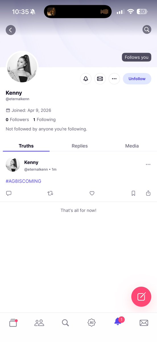 oomf promoting ag8 on the truthsocial https://t.co/NQpwN8iPTa