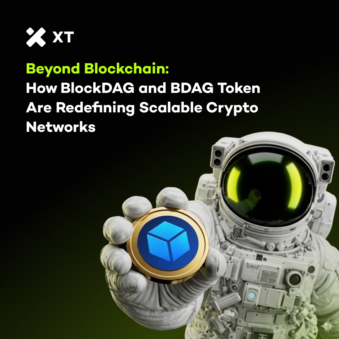 XTexchange's tweet photo. ⛓️ Blockchain hit its limits — BlockDAG is the next step.

Forget bottlenecks.
Think parallel processing, higher throughput, real scalability ⚡
🚀 Why it matters:
▪️ Faster networks
▪️ Scalable architecture
▪️ Next-gen Web3 infrastructure

And powering it all: $BDAG. Explore what’s beyond blockchain 👇
https://t.co/peemy89Pgq

#BlockDAG #Crypto #Web3 #XTexchange