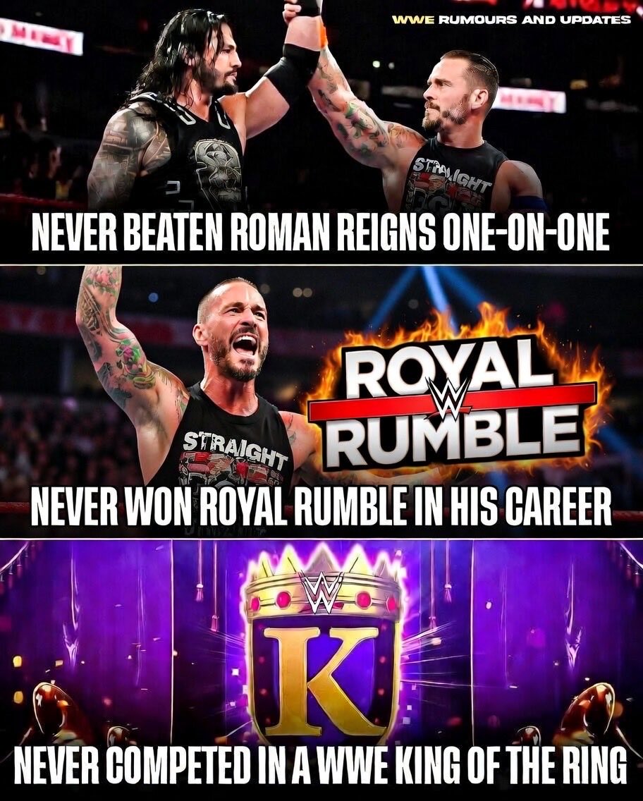 CM punk never did these 3 things in his life!