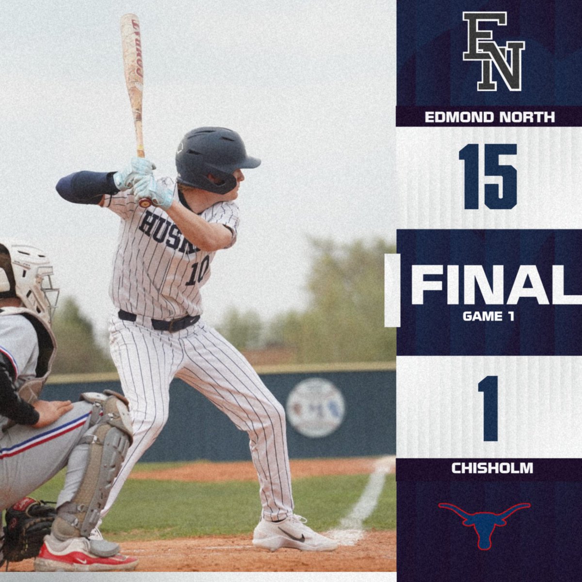 north_edmond's tweet image. @edmondnorthbaseball wins 2 games today at the Blackwell Festival! #HuskyNation