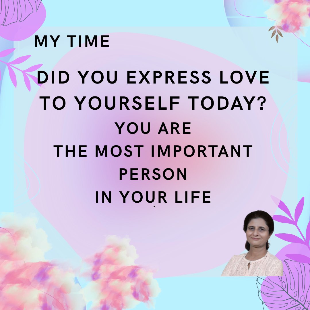 SuchitaCoach's tweet photo. Did You Express Love To Yourself?

Read these words three times.
"I give myself the permission to EXPRESS LOVE TO ME. My future self will thank me."

Sit with this thought.
Like, follow for more. DM me to explore. 😇

#goalsetting #motivation #lifecoach #facts #positivevibes https://t.co/JduX061JZi