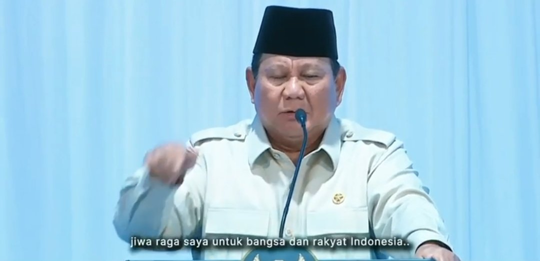 Negarawan Sejati Darma Bakti Sejak Usia Muda. Bapak Presiden Prabowo Dari Medan Perang Hingga Kursi Kepemimpinan. 
<a href="/YandriSusanto/">Yandri Susanto</a> 
@SekretariatNegara RI
#KementerianDesaPDT
#BPSDMKementerianDesaPDT
#TerimakasihBapakPresiden 
#NegarawanSejati
#KerjaTenagaPendampingBerdampak