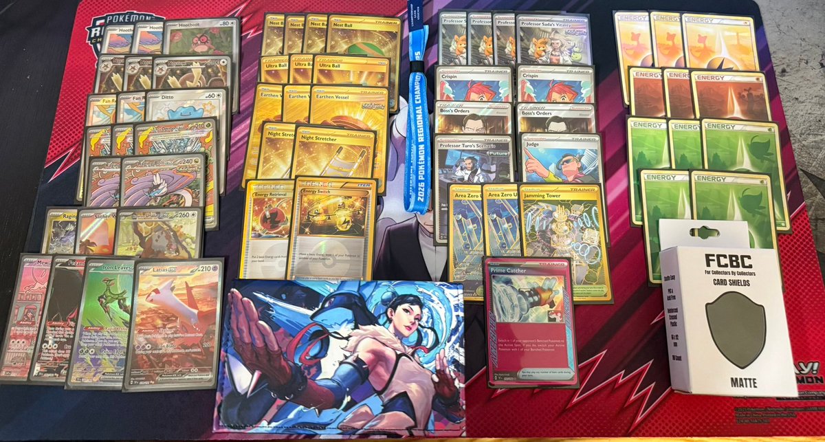 ThisIsPhatb0i's tweet photo. Bolt was my first competitive deck. I wanted to give this deck a proper sendoff before losing Sada, but despite being Sada's strongest solider, I never won a cup or challenge with this deck.

I hope someone cracks the code before Bolt rotates.

Dinosaurs are cool. 🦕🍃⛈️😭 https://t.co/gYjfGraDiD