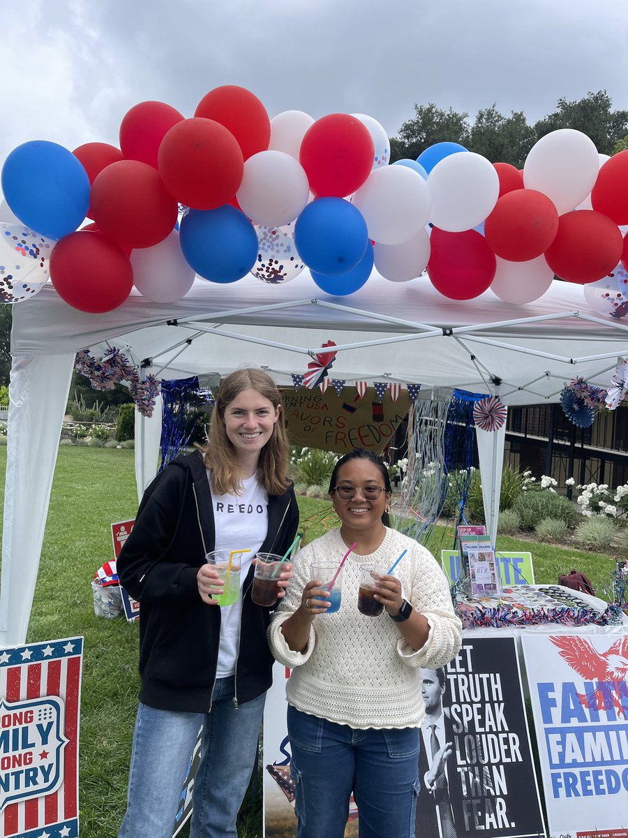 Last week, <a href="/tpusastudents/">TPUSA Students</a> of Santa Clarita brought the energy at Flavors of Freedom 🔥🇺🇸

An amazing opportunity to showcase the newest campus club, and meet some incredible people 🙌🏼

Just getting started… 👀 bigger things coming soon from this chapter!

#Freedom #USA