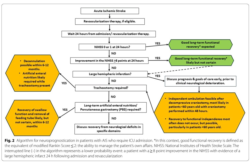 Guidelines for Neuroprognostication in Critically ill Adults with Acute Ischemic Stroke
doi.org/10.1007/s12028…