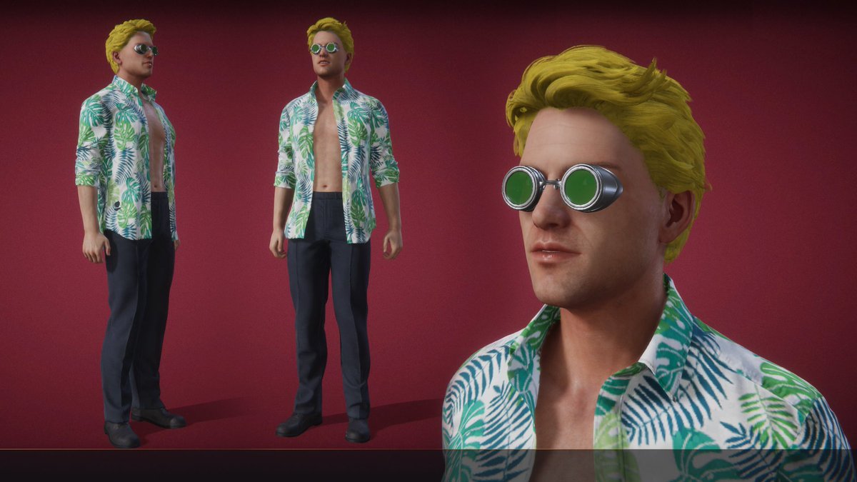 Naked Fighter 3D tweet media