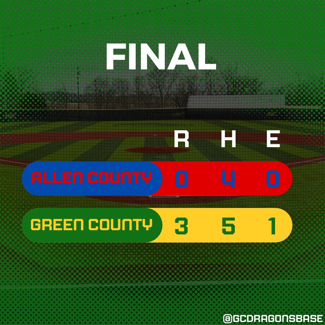 Green County Baseball tweet media