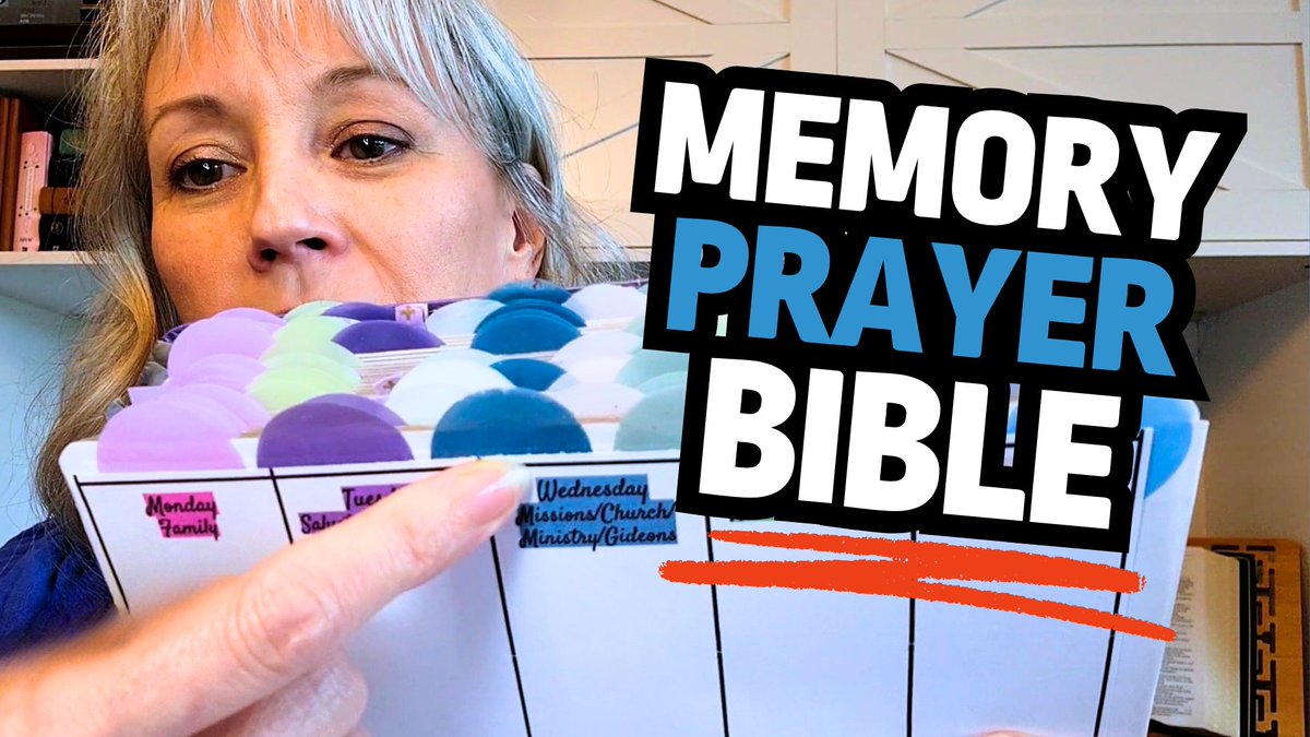biblememorygoal's tweet image. How does a prayer Bible promote Scripture memory? You don't want to miss this conversation with Valerie Long about how she built hers: youtube.com/watch?v=p0XQVg…

#prayerbible #prayscripture #christianliving