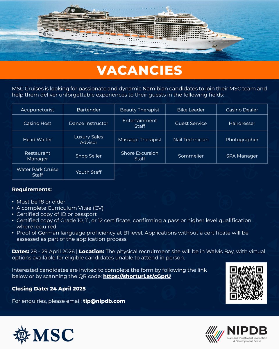 Namibia Investment Promotion & Development Board tweet media