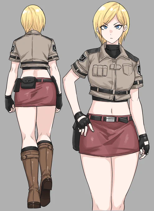 すぐやられそうなお姉さん