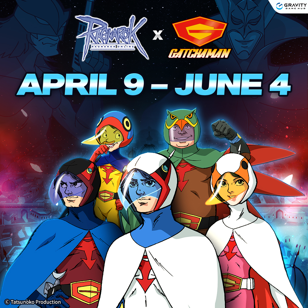 ragnarok_ggh's tweet photo. A mysterious rift has appeared in Morocc, unleashing chaos across Midgard… 🌌
The Science Ninja Team arrives to stop Galactor’s world domination!
⚔️ Themed items
🃏 Exclusive cards
🎁 Special packs

🔗 More info: https://t.co/FXwleSO8fa https://t.co/AFjlGdJl1J