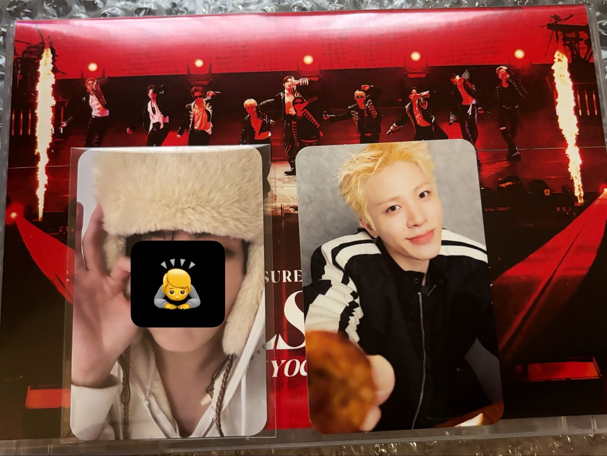7qchil's tweet photo. 求 ヒョンソク
譲 ジョンファン
 #TREASURE譲  #TREASURE交換 https://t.co/oPGfa5CJlo