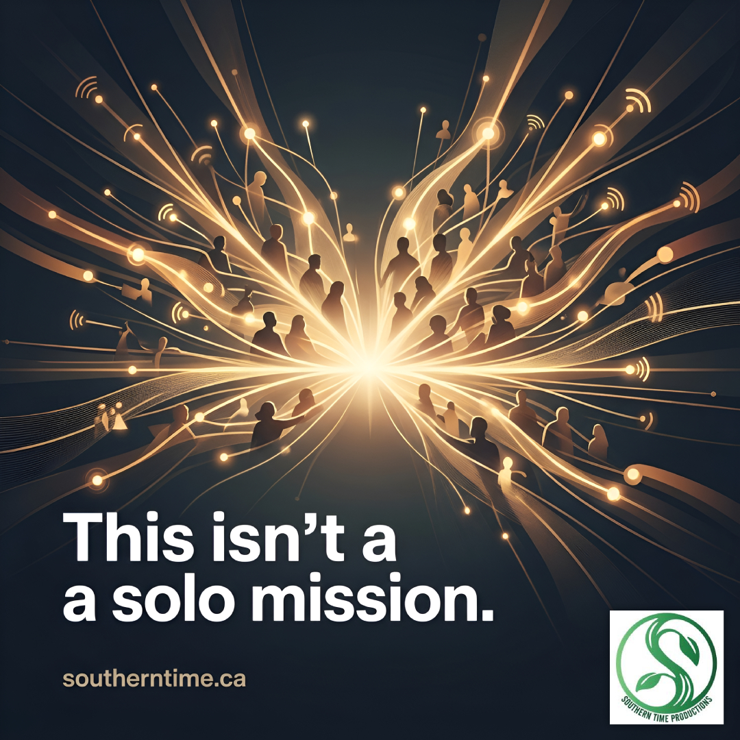 southerntimeca's tweet image. Nothing meaningful is built alone.

Every step forward comes from voices choosing to rise together.

This grows because we build it—together.
→ southerntime.ca/indiegogo/

#SouthernTime #BuildTogether #CreatorEconomy #KeepWhatYouCreate