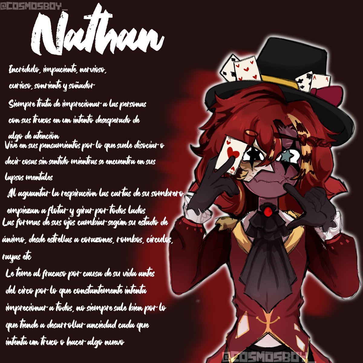 Nunca mostré mi oc de #TheAmazingDigitalCircus vdd? JAJSJSJ
#Oc