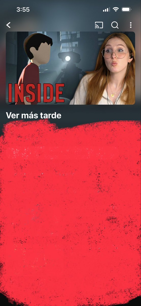 viewtifuljoe101's tweet photo. @TeamYouTube Solo aparece en inglés cuando intento guardar un video en la playlist de ver más tarde, pero cuando busco mis playlists aparece normal en español. https://t.co/ZHezr7pq39