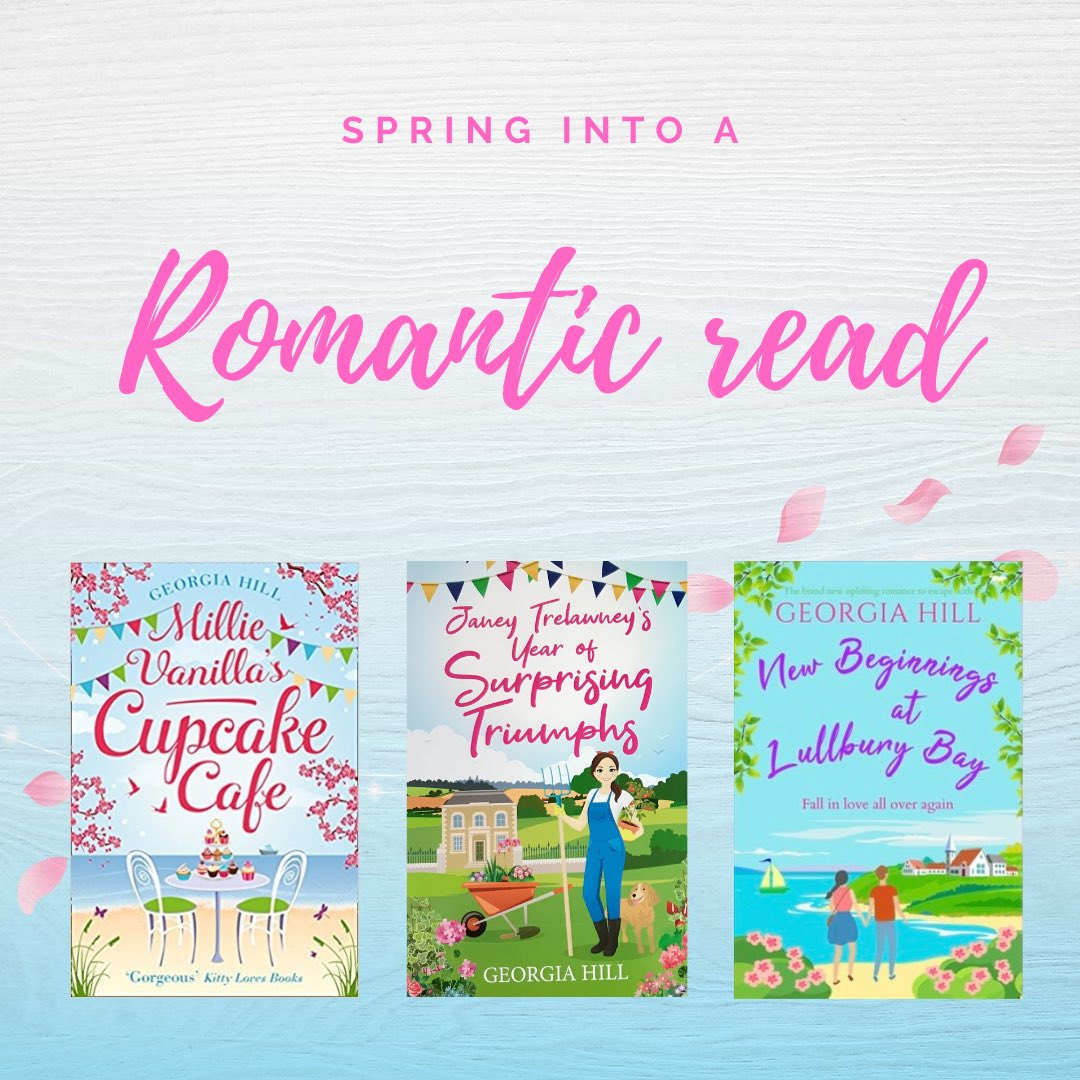 georgiawrites's tweet image. #RomanceBooks #lovestories #smalltown

Can Millie save her cafe?
mybook.to/MillieCafe 🌷

Can Janey triumph?
mybook.to/JaneyT 🌻

Can Daisy find the time for romance?
geni.us/lullburybay 🌸