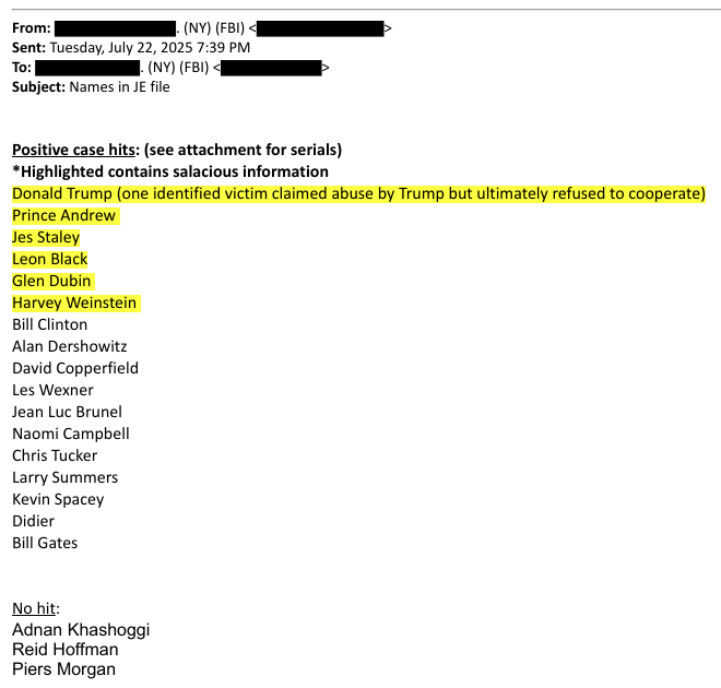 kacemmaher's tweet photo. Those are from the initial Epstein files that were erased right after being released. (And we only got a small part of the epstein files after being filtered by the DOJ). 

Why do you think Trump never released the files while the whole world is asking for them?

Also, Melania has been introduced to Trump on Epstein's private jet.
