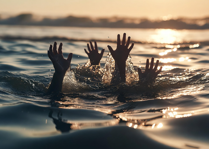 ArgusNews_in's tweet photo. #BreakingNews | #AndhraPradesh: 3 minor girls drowned at a waterfall in Alluri Sitarama Raju (ASR) district while reportedly taking photos.

The incident highlights growing concerns over safety at tourist spots.#WaterfallTragedy

#WaterfallAccident #SelfieTragedy #SafetyFirst

(AI Image)