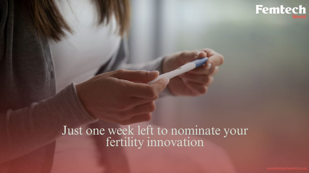 FemTechWorld's tweet image. The Femtech World Awards and FinDBest IVF will recognise a pioneering product, service or initiative driving transformation in fertility care and support 

🔗 Full story: femtechworld.co.uk/news/just-one-… 

#FertilityInnovation #FemtechWorldAwards #IVF #WomensHealth #Femtech