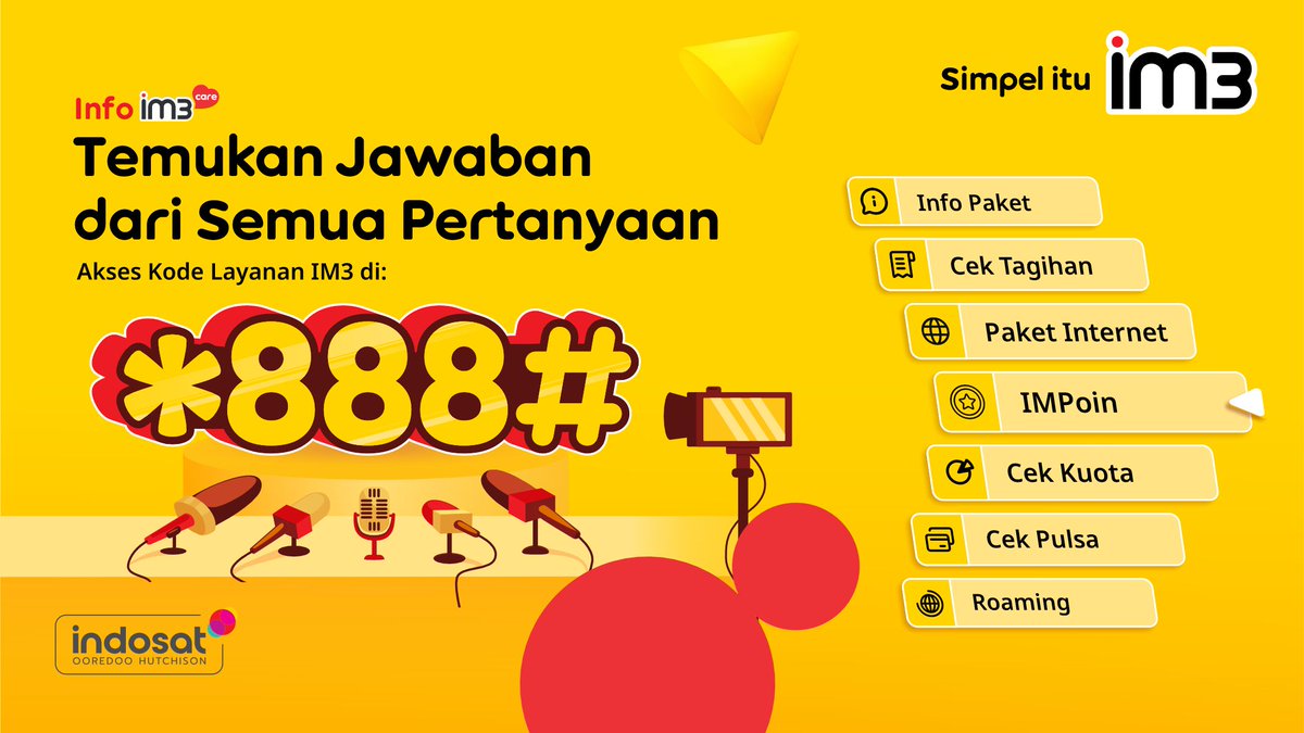 IM3 Care tweet media