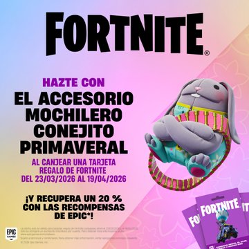 VideojuegosGAME's tweet photo. Nada mejor que un buen conejito en tu mochila... 👀
Espera, empiezo otra vez 😅
🐰 ¡El accesorio mochilero CONEJITO PRIMAVERAL para #Fortnite es BRUTAL! 🐰
➡️ Compra #PAVOS en GAME y te lo llevas de regalo
https://t.co/FHKHFcO5Ei https://t.co/iBzfDkecUH
