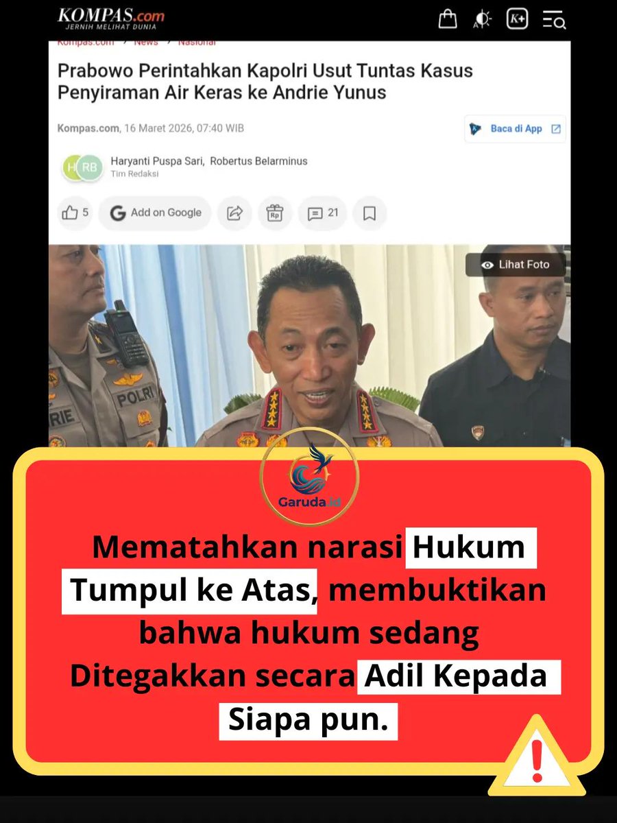 Koby0923's tweet image. Keadilan sejati lahir dari pembuktian, bukan opini. Mari kita kawal proses hukum kasus Andrie Yunus agar tetap berjalan di atas koridor hukum yang objektif dan transparan. ⚖️ #SupremasiHukum #ProsesHukum #jagaindonesia