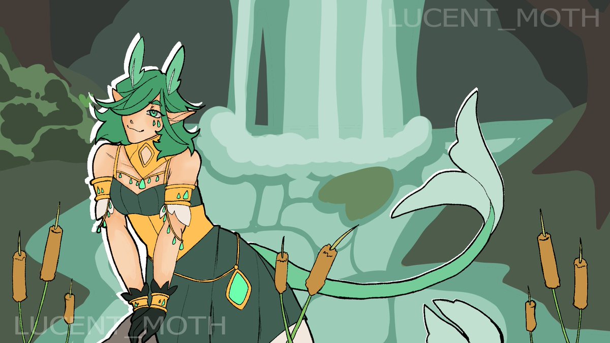 Lucent_Moth🌟🩵 Moth Dragon Vtuber tweet media