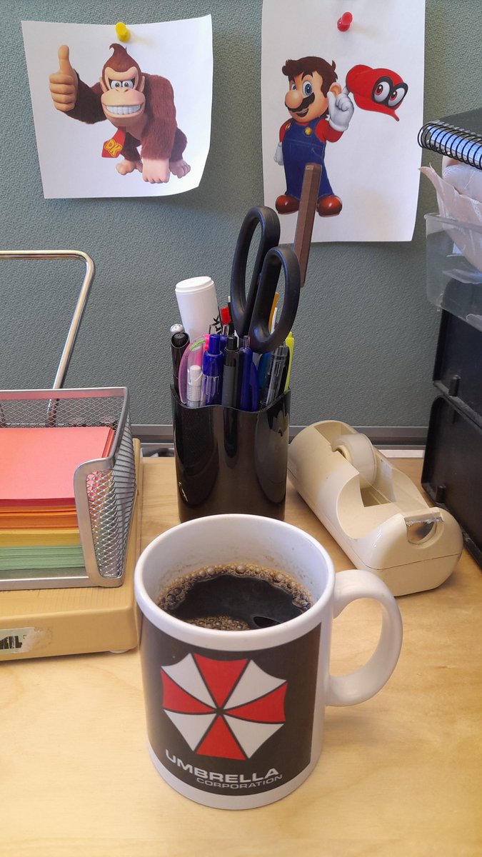 SwedishGamester's tweet image. #GoodMorningWorld! Even though it's only my third #workday this week I'm so friggin' tired! Already on my second cup of #coffee today! 😅
Thankfully it's #Friday and I don't have anything special planned this #weekend! 🙌
Have a #GreatDay y'all! 🌞