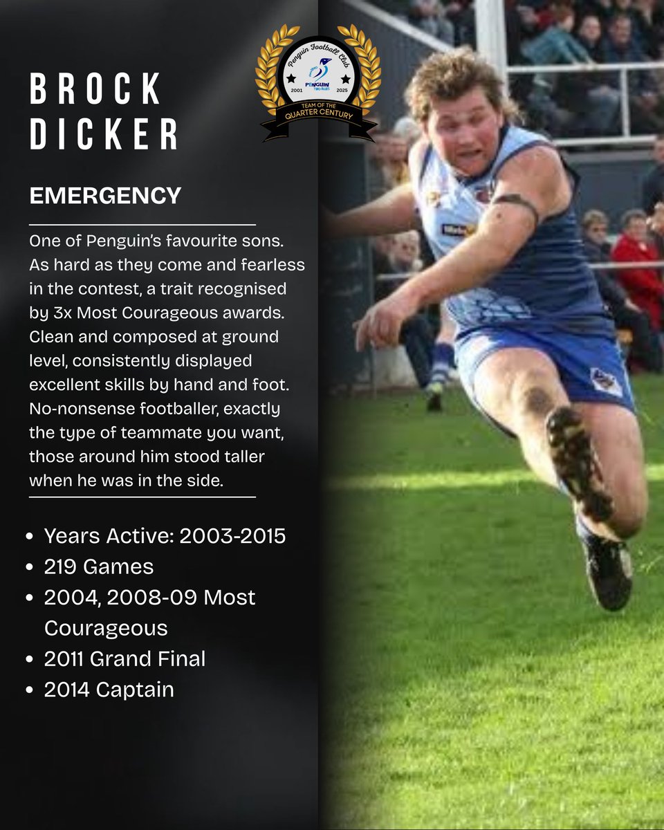 PenguinTwoBlues's tweet image. PFC TEAM OF THE QUARTER CENTURY
2001-2025

EMERGENCIES

#TWOBLUES