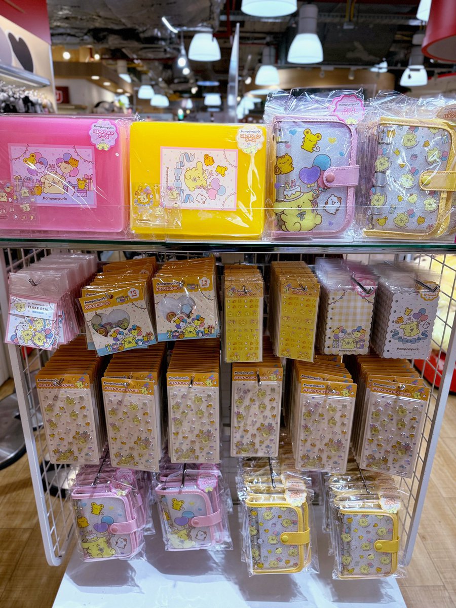 ポムポムプリン 30周年 ・ぷくりんキャンディシール ・タイルシール