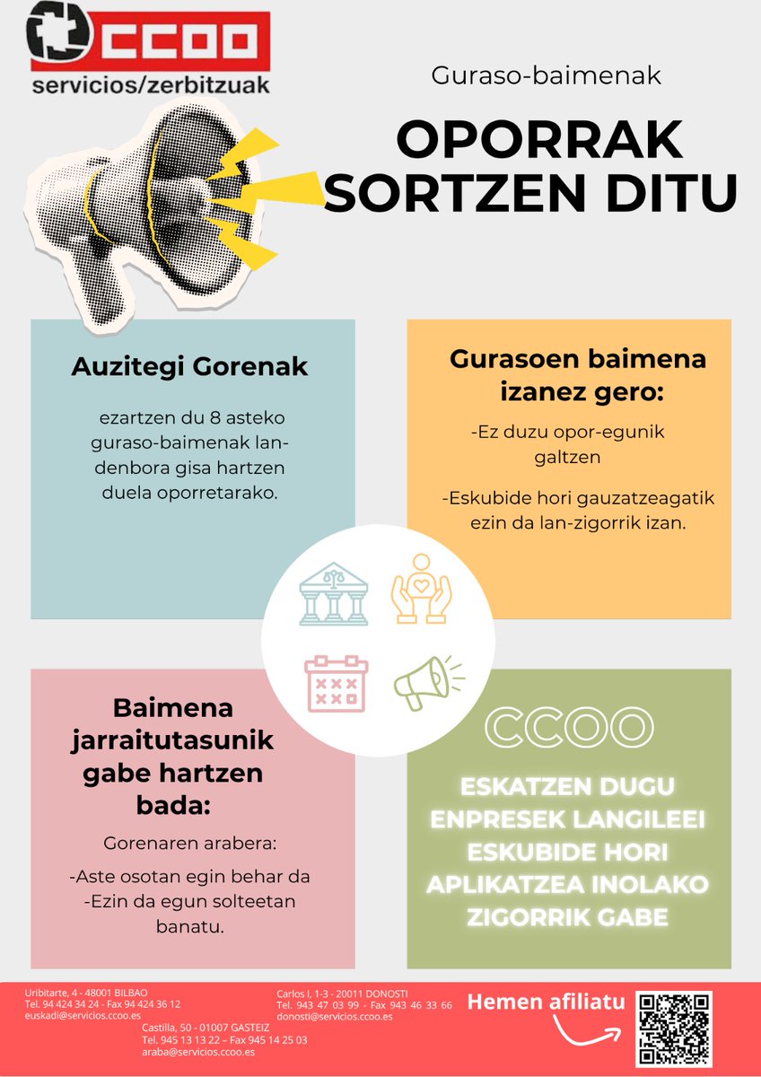 Zerbitzuak CCOO tweet media