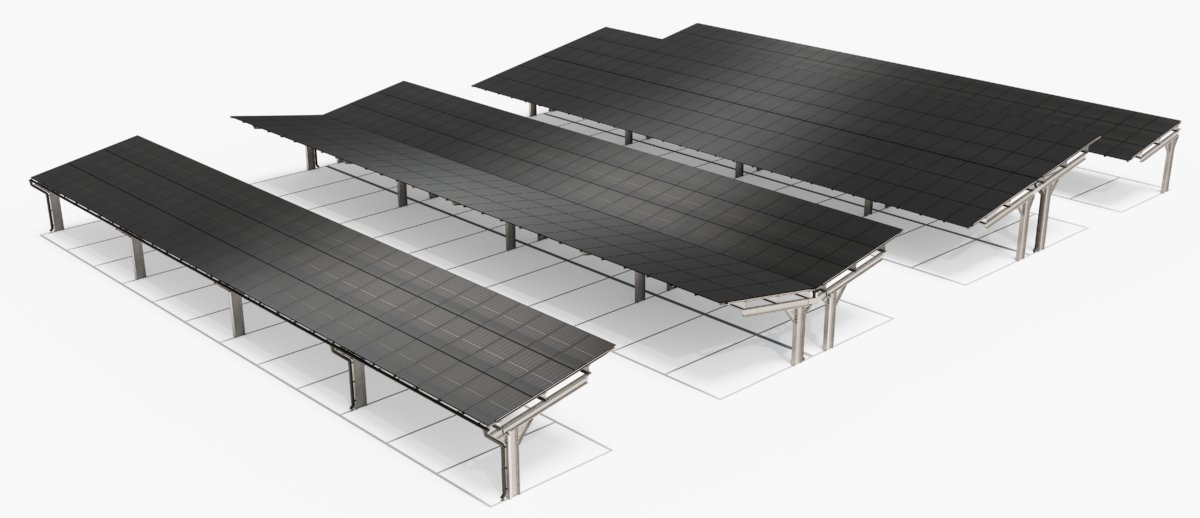 pvmagazine's tweet image. Solarport launches modular PV carport series: Solarport has launched the modular PowerPark PRO PV carport series, designed to meet UK/EU parking standards and adapt to various site layouts with multiple… dlvr.it/TRygzs #Photovoltaics #EnergyStorage #RenewableEnergy