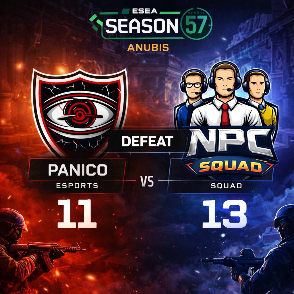 Panico eSports tweet media