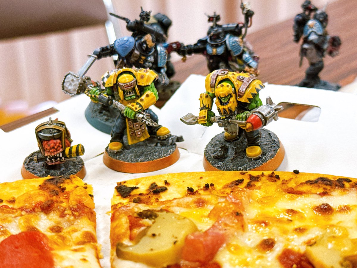 セシル40K⚡️ダークエンジェル製作中 tweet media