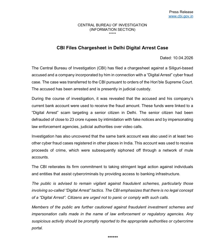 Central Bureau of Investigation (India) tweet media