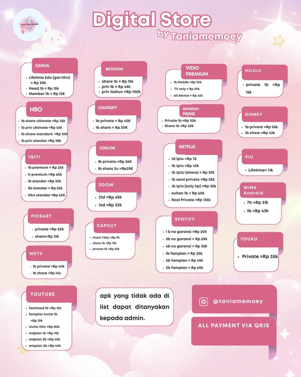 naniaa | jual app prem tweet media