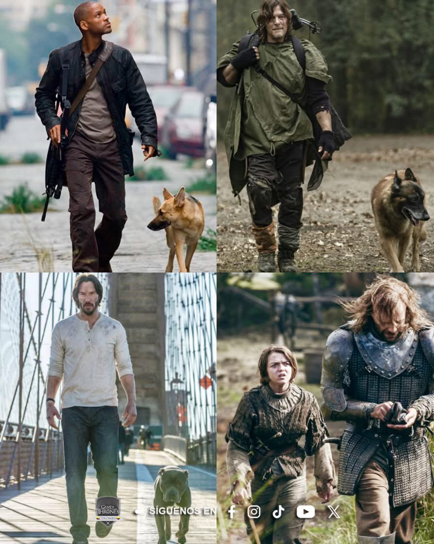 The baddest characters are always in the company of a dog..