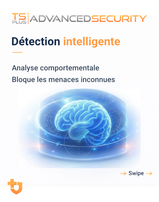 TsplusAcademy's tweet image. Une attaque par ransomware ne se contente pas de verrouiller vos fichiers ; elle paralyse votre entreprise entière. Chaque minute d’arrêt signifie une perte de revenus, des équipes immobilisées et des clients affectés. Protégez votre avenir dès maintenant. #AdvancedSecurity