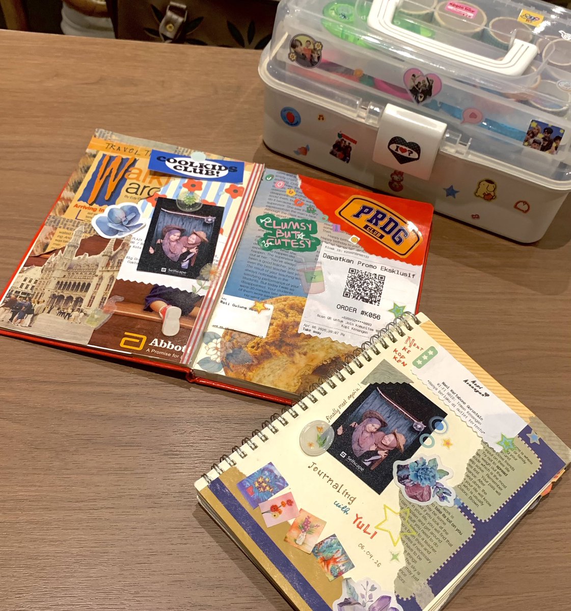 chakeurbie's tweet photo. my fav 4 junk journal page https://t.co/3YXtit906P
